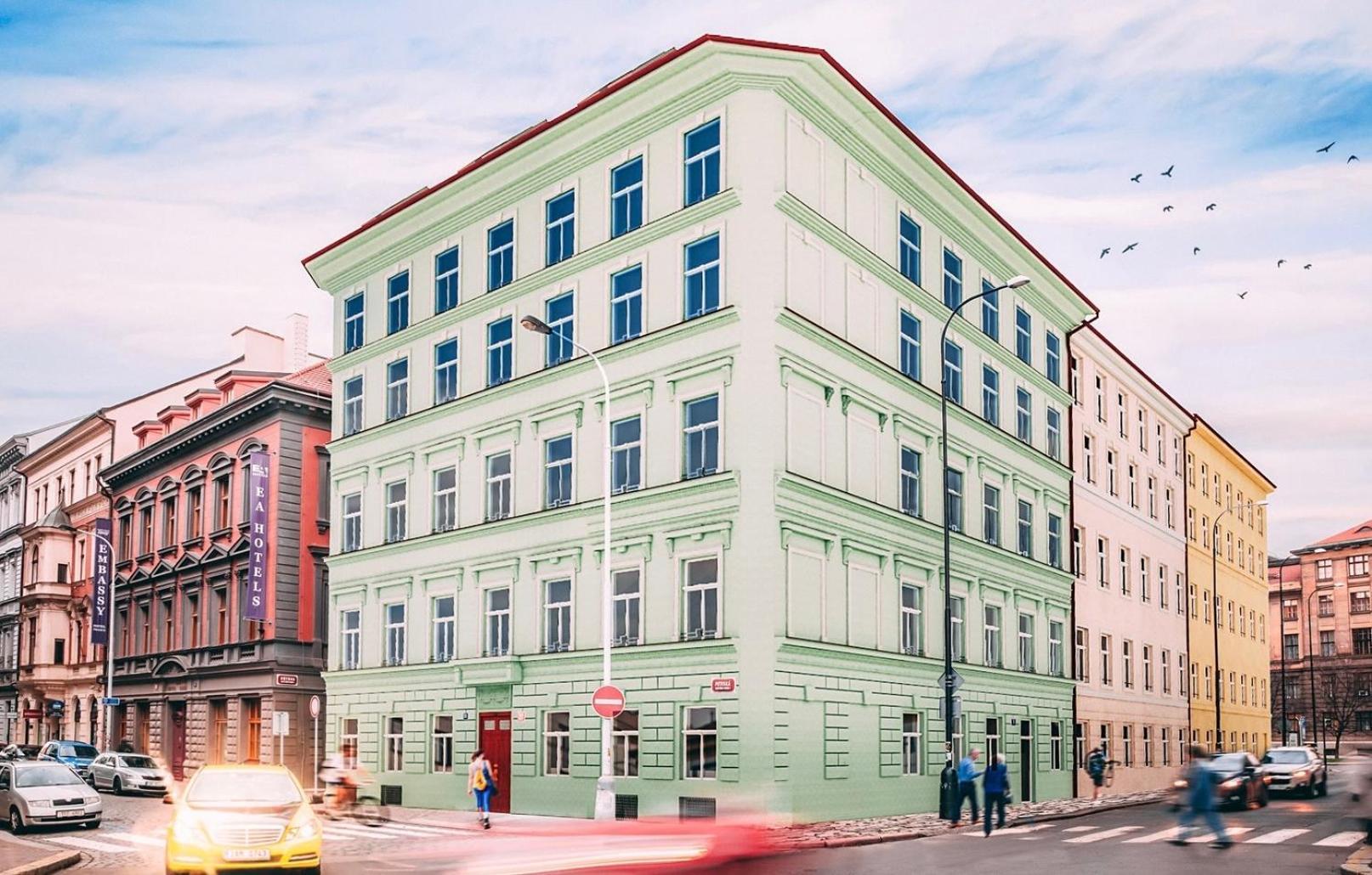 New Apartments Chain Florenc Prague Ngoại thất bức ảnh